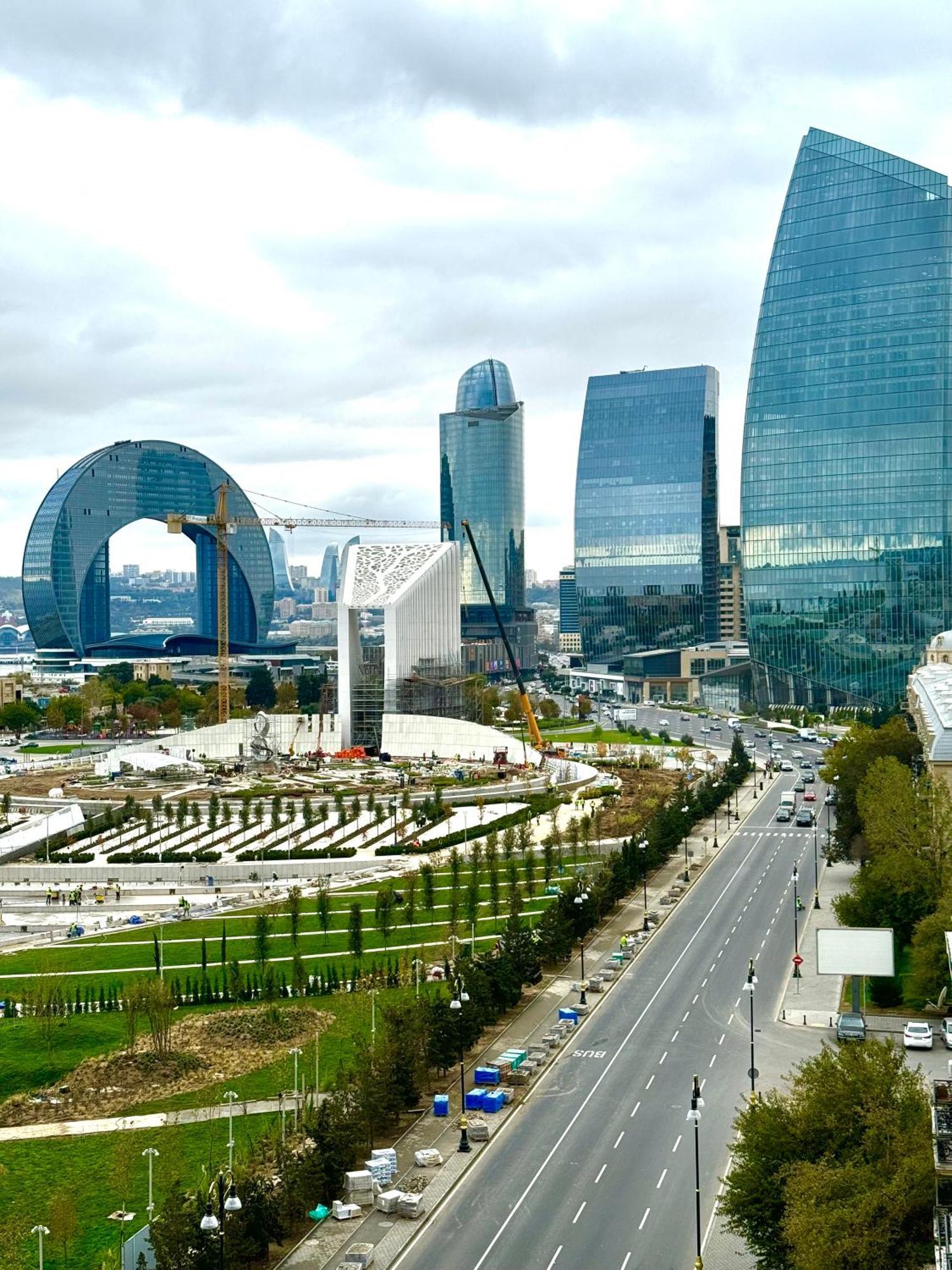 Nobel Hotel Baku Bagian luar foto